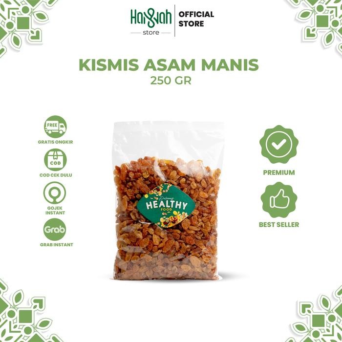 

NATURE- Kismis Golden Asam Manis 250 Gr / Raisin Star Oleh Oleh Haji Dan Umroh