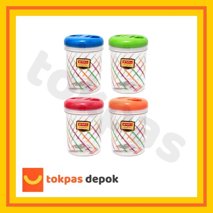 TOPLES PLASTIK PENCET KEEP ONE TOUCH POT 502 L LION STAR PT 23 ANAK TOPLES KUE 1 SET LENGKAP TOPLES