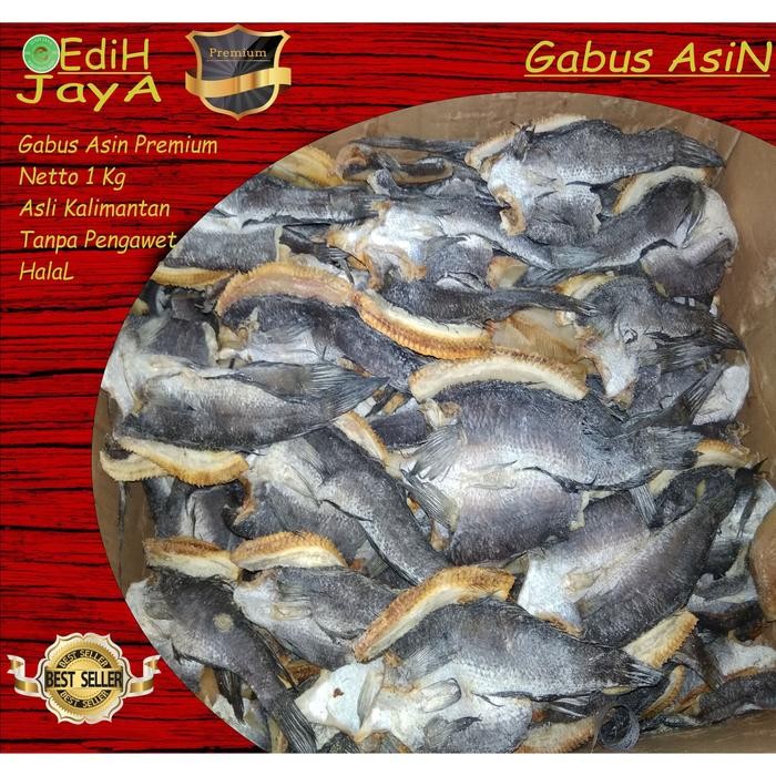 

Siap Kirim Ikan Asin Gabus Netto 1kg - Segar & Berkualitas,