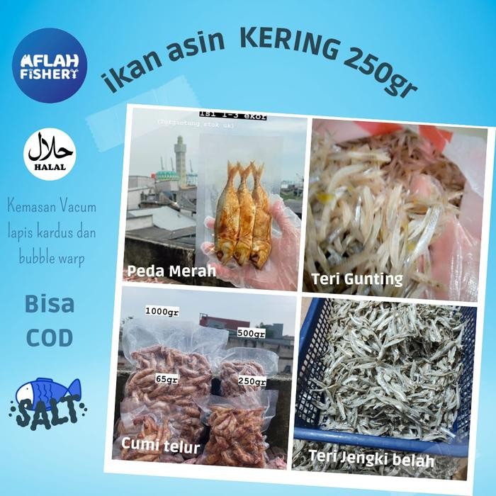 

Siap Kirim Ikan Asin Kering 1kg - Bisa Grosir