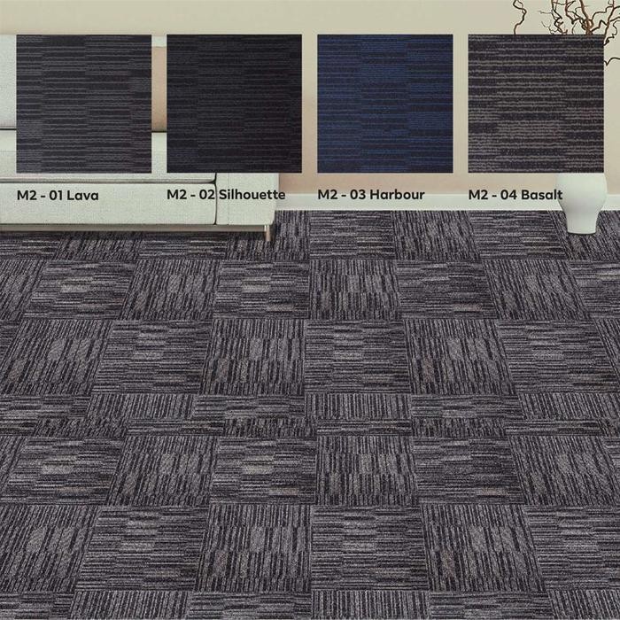 Karpet Tile Moreno Karpet Kantor 50 x 50 cm