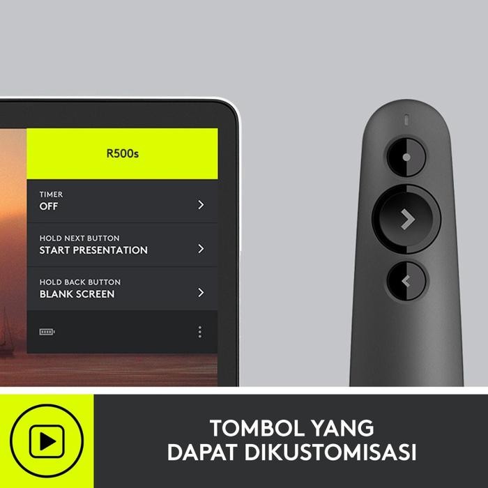 Logitech R500S Laser Presentation Remote Logitech R500 S R 500 Pointer