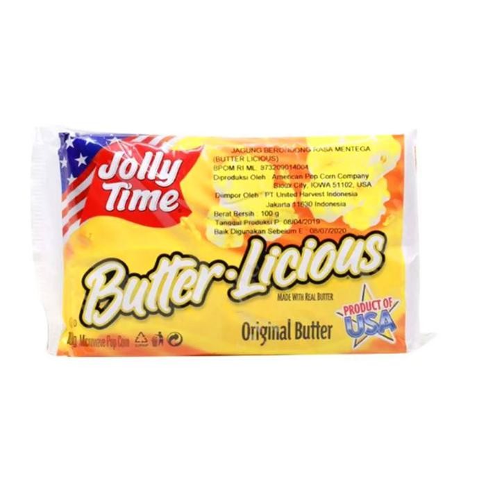 

TERMURAH JOLLY TIME BUTTER LICIOUS 100 G READY STOCK