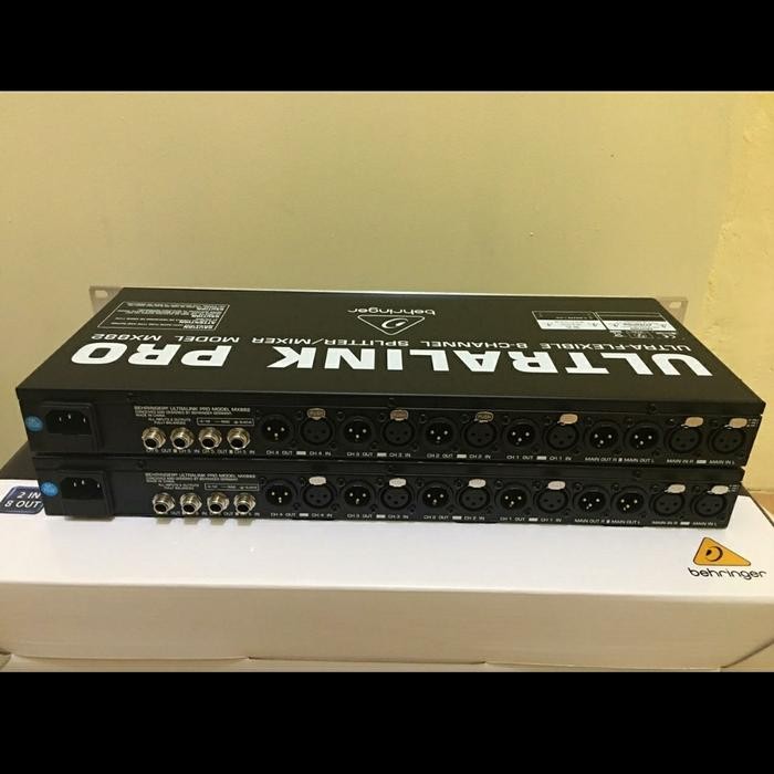 Behringer Ultralink Pro/Ultra Link Pro Mx882/Mx 882