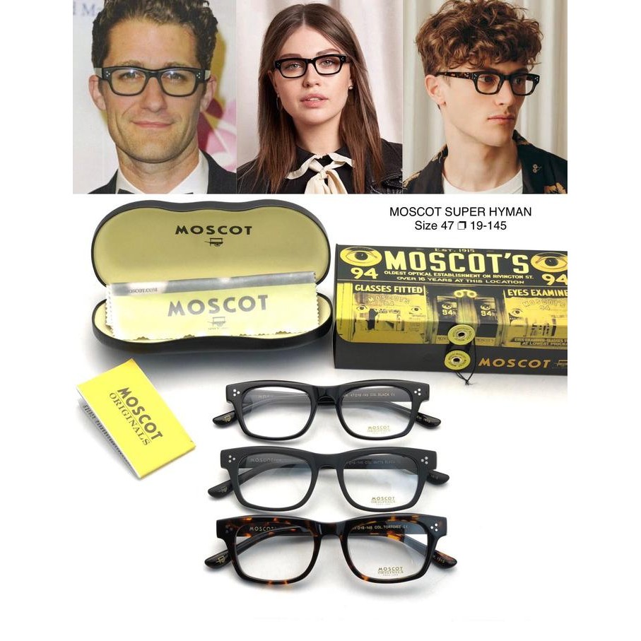 Frame Kacamata Moscot HYMAN Fullset