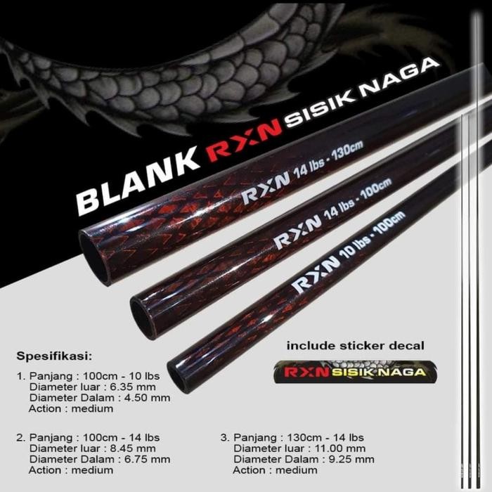 BRG BARU Relix Nusantara Blank Sisik Naga