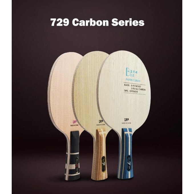 Cuci Gudang Friendship 729 Arylate Carbon Table Tennis Blade Racket Bat