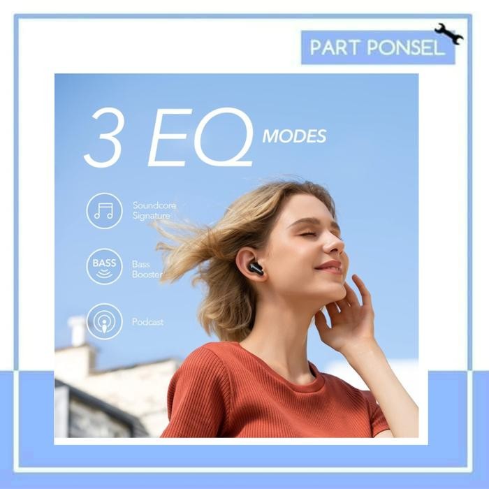 ANKER SOUNDCORE WIRELESS BASS BLUETOOTH HEADSET EARPHONE TWS OLAHRAGA