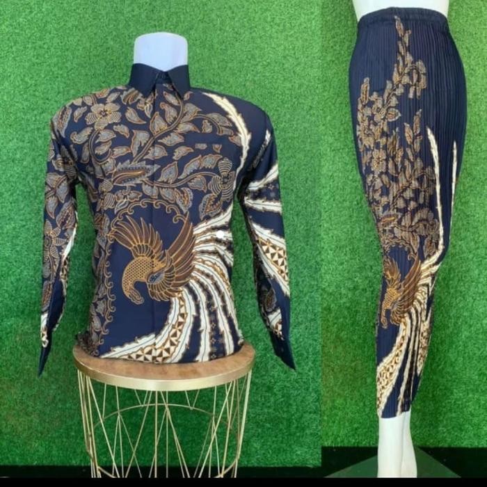 Kemeja Batik Couple Pasangan Wanita / Kemeja Batik Mewah Dan Elegan