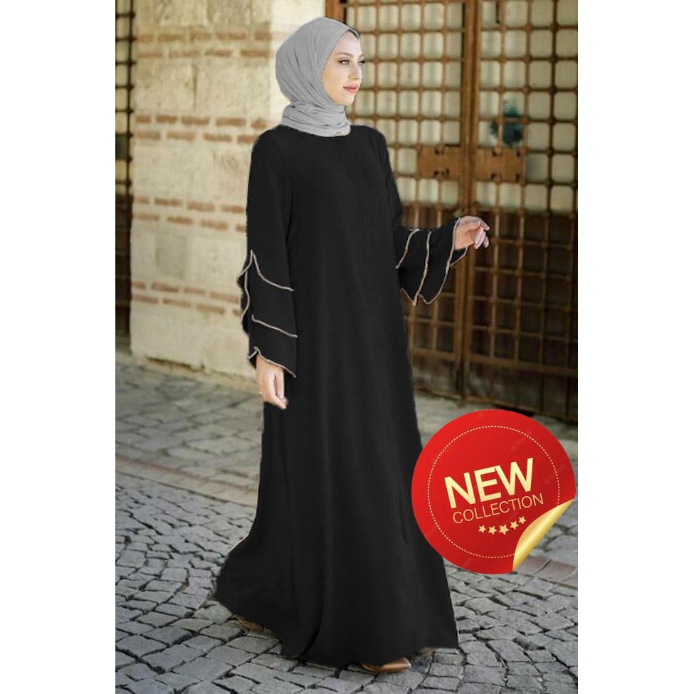 ASLI ABAYA TAZKIROH BASIC PREMIUM HUMASYARI Arab Saudi Baju Umroh READY STOCK
