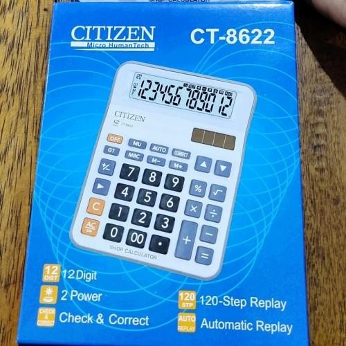kalkulator / calculator citizen ct 8622 ct-8622 kode 600