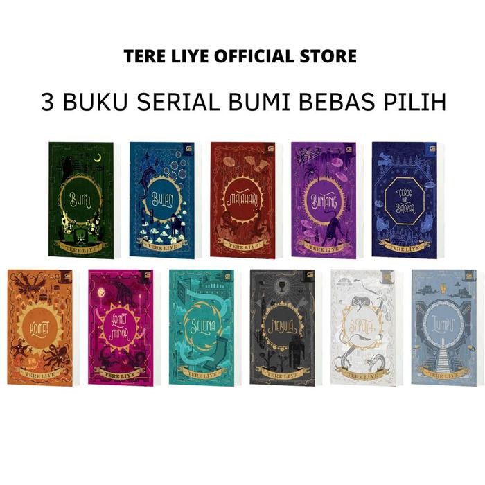 

3 Buku Serial BUMI Bebas Pilih