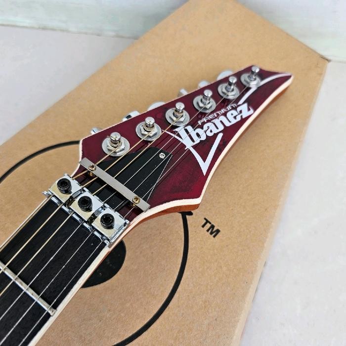 Promo Gitar Ibanez Premium Custom Pu Gnb Korea - Elektrik Custom
