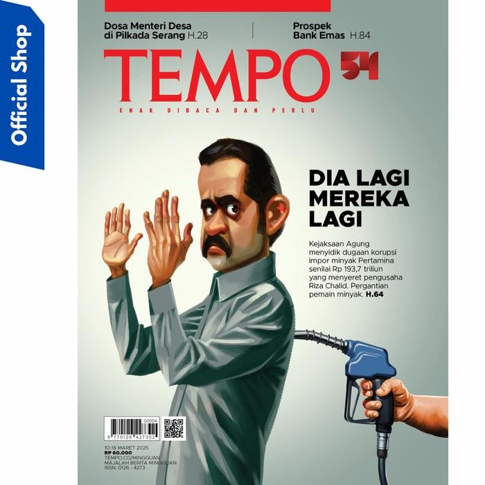 

Majalah Tempo Ed 5404 Dia Lagi Mereka Lagi Tanggal 10 Maret 2025