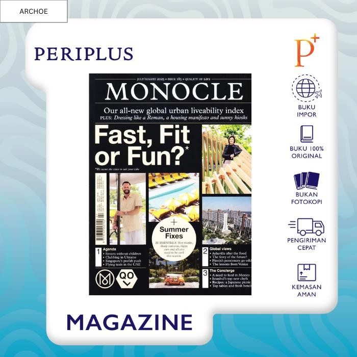 

Majalah Import - Monocle Magazine UK Terbaru