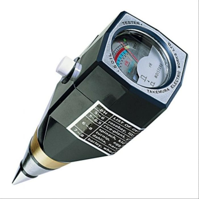 

TAKEMURA SOIL PH & MOISTURE TESTER model DM-15