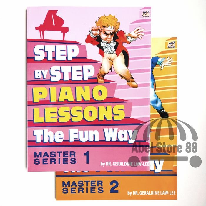

Step by Step Piano Lessons Master Series 1/2 - Buku Piano