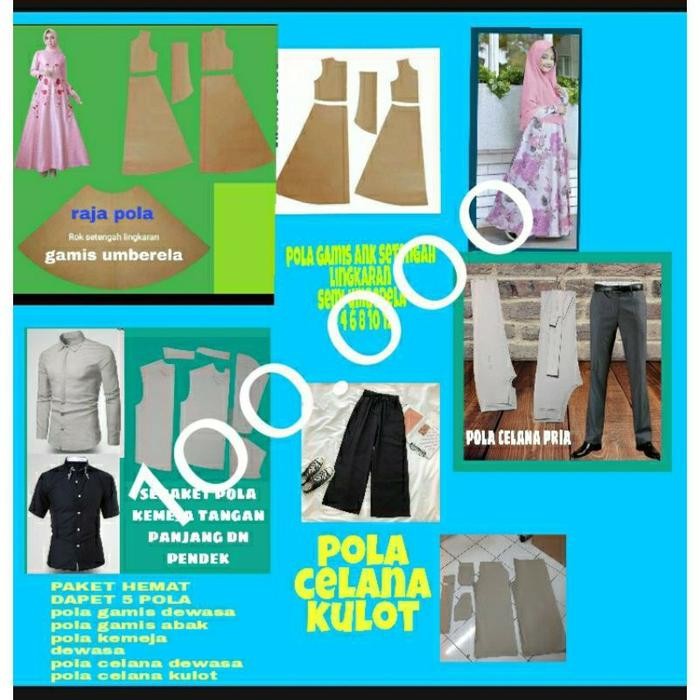 

pola baju paket hemat
