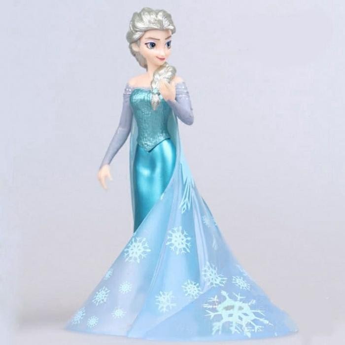 Terbaru Boneka Pajangan Frozen Elsa Hiasan Kue Mainan Figure Elsa