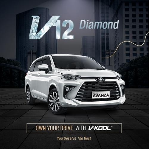 Kaca Film V-KOOL Diamond Series TOYOTA ALL NEW AVANZA SKKB X15