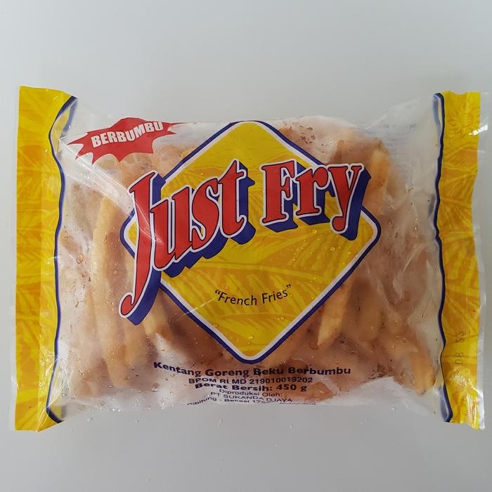 

LUXEHEALTH- Kentang Just Fry Berbumbu / French Fries Just Fry Seasoned 450 Gr