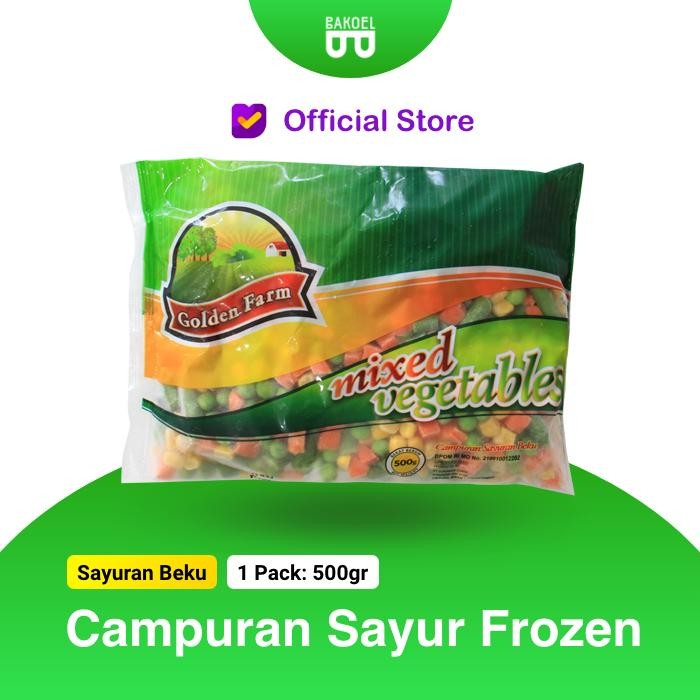 

LUXEHEALTH- Golden Farm Mixed Vegetables 500 Gr / Sayuran Campuran / Mix Vegetable