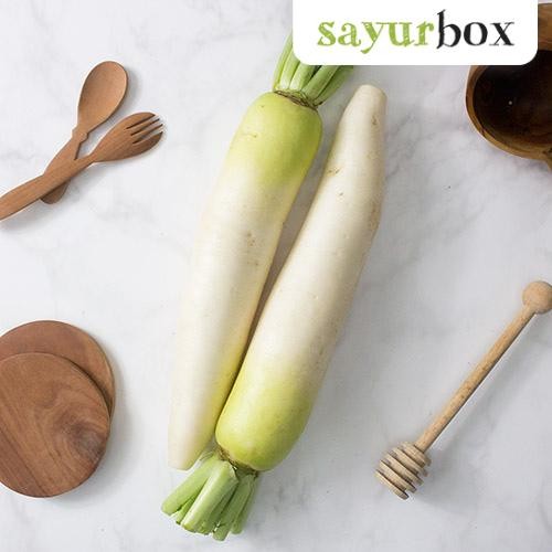 

LUXEHEALTH- White Raddish Organic 500 Gram Sayurbox