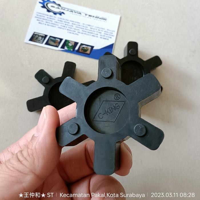 RUBBER coupling L-100 Lokal JAW Coupling karet coupling L 100 L099