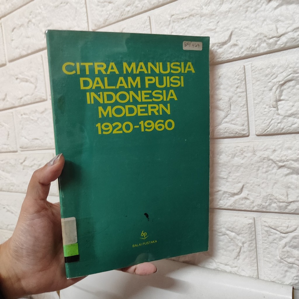 Citra Manusia dalam Puisi Indonesia Modern 1920-1960