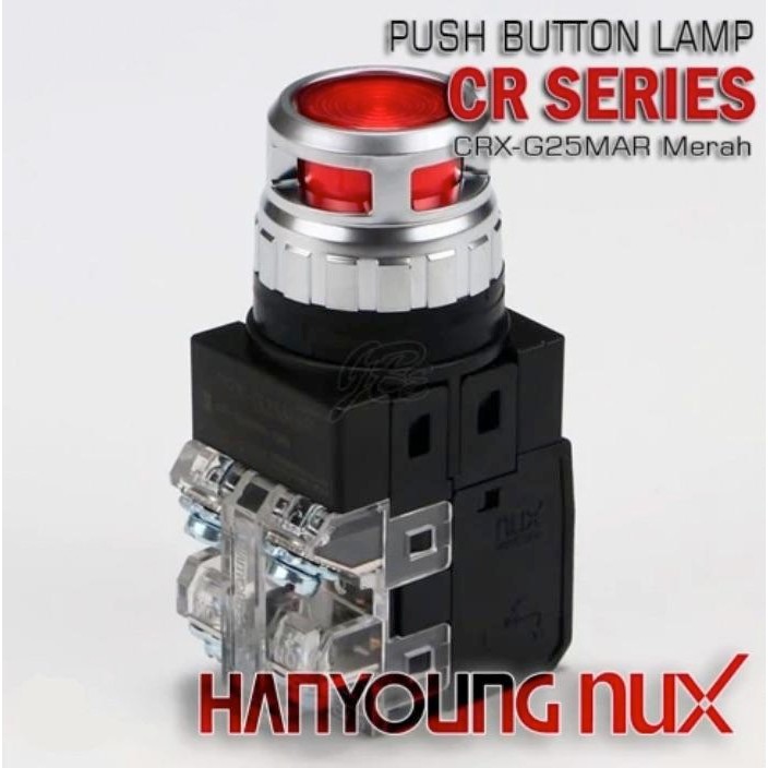 PJ Hanyoung CRX-G25MAR CRX-G25MAG CRX-G25MAY/HanYoung PushButton Lamp25mm