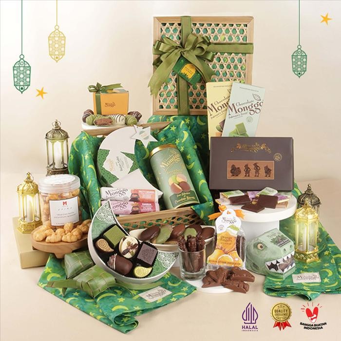 

Chocolate Monggo Hampers Ramadhan Pralin Kurma Parsel Lebaran Gift