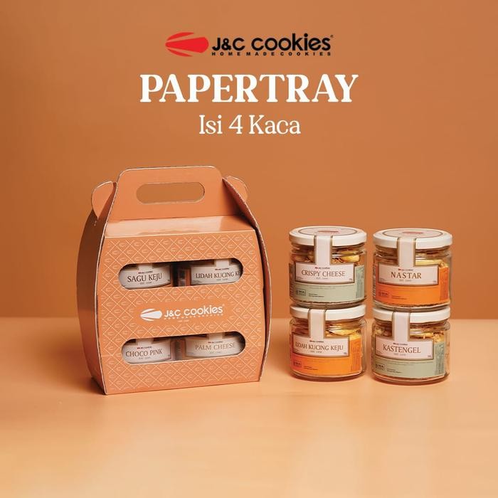 

PARSEL Ramadan isi 4 toples kaca JNC COOKIES (Rasa bebas pilih)