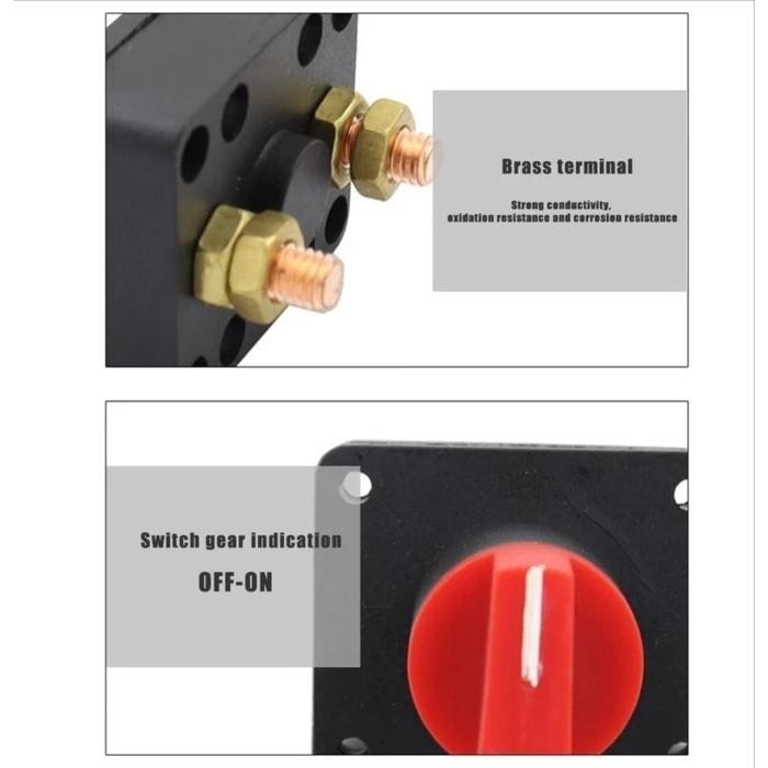 PJ 100a Saklar pemutus Terminal Cut off baterai mobil motor Switch