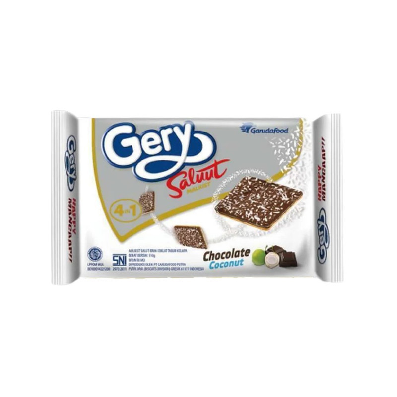 

Gery Saluut Malkist Choco Coconut 110G