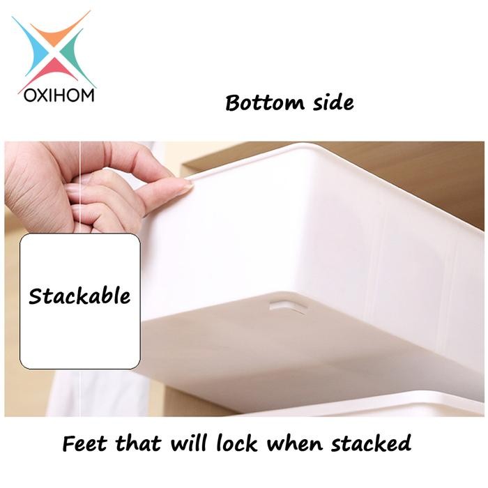 

Oxihom Kotak Tempat Pakaian Dalam Kaos Kaki Bra Box Underwear Socks Wadah