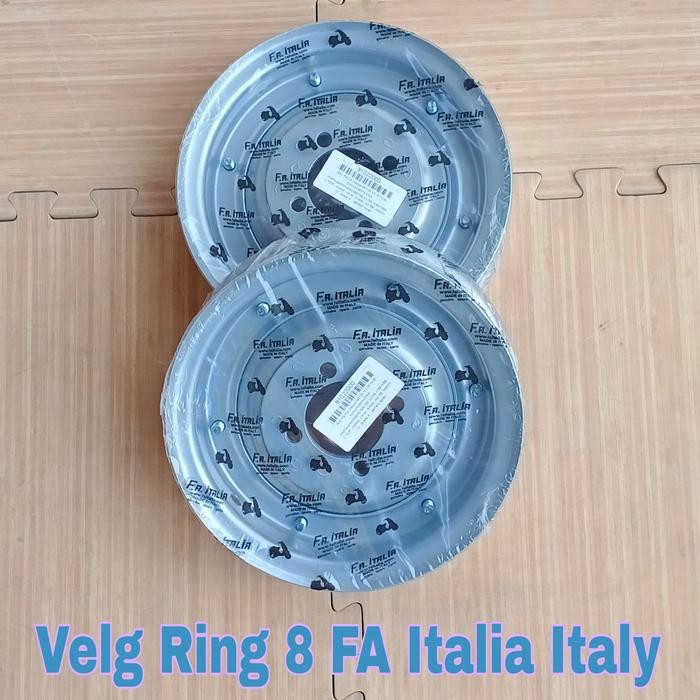 Velg besi NON tubles R8 by FA ITALIA Italy utk vbb vnb vba ABU Grey