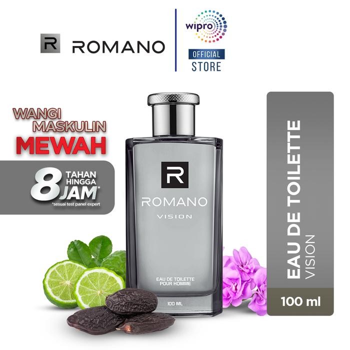 Romano Eau De Toilette Parfum Pria Vision 100 ml