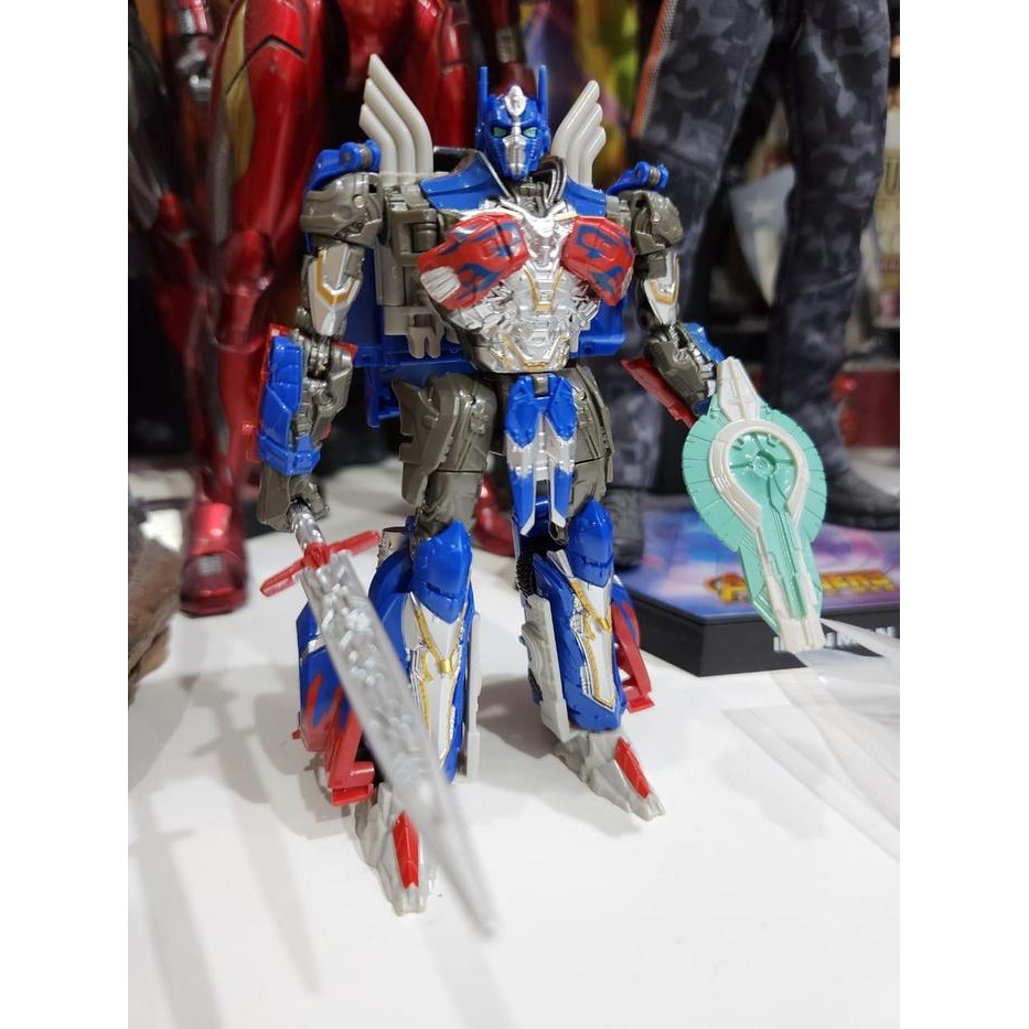 Baru BMB Optimus Prime The Last Knight Bisa Transform Lengkap Parts Robot Mainan