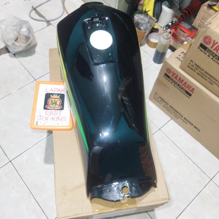 Spesial Tangki Rx King Hitam 2005 Lis Hijau Terlariss 