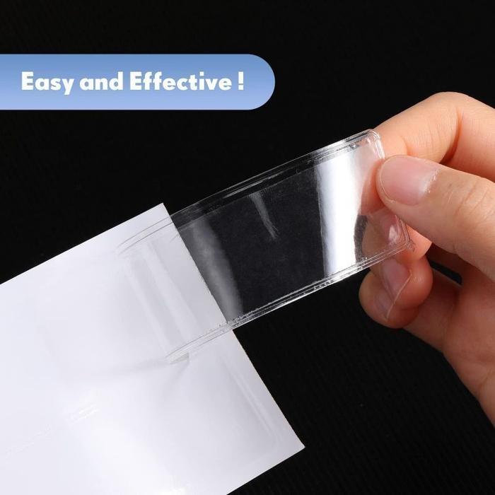 

Ready 40Pcs Set Label Holder Self Adhesive 11X3Cm Display Harga