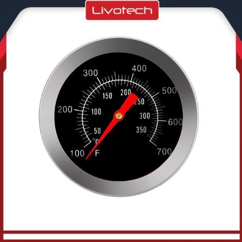 Termometer Oven M-04 BBQ Analog Dapur Stainless Thermometer Bimetal