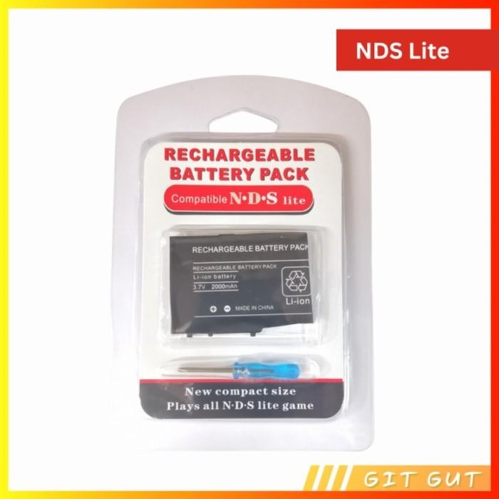 Zowie - Ds Nds Lite Ndsl Replacement Battery Pack Baterai Pengganti