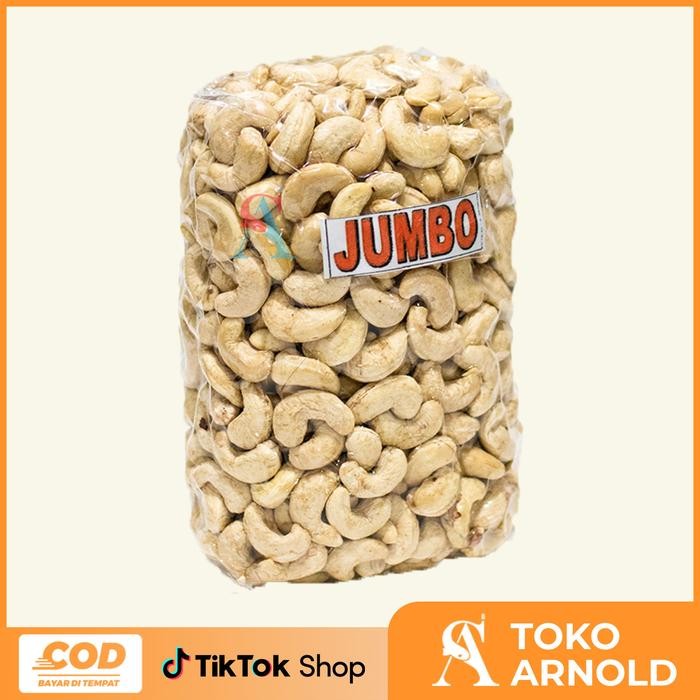 

Kacang Mete Mentah Jumbo Asli Sulawesi / Kacang Mede Jumbo Kemasan Vacuum Kualitas Super