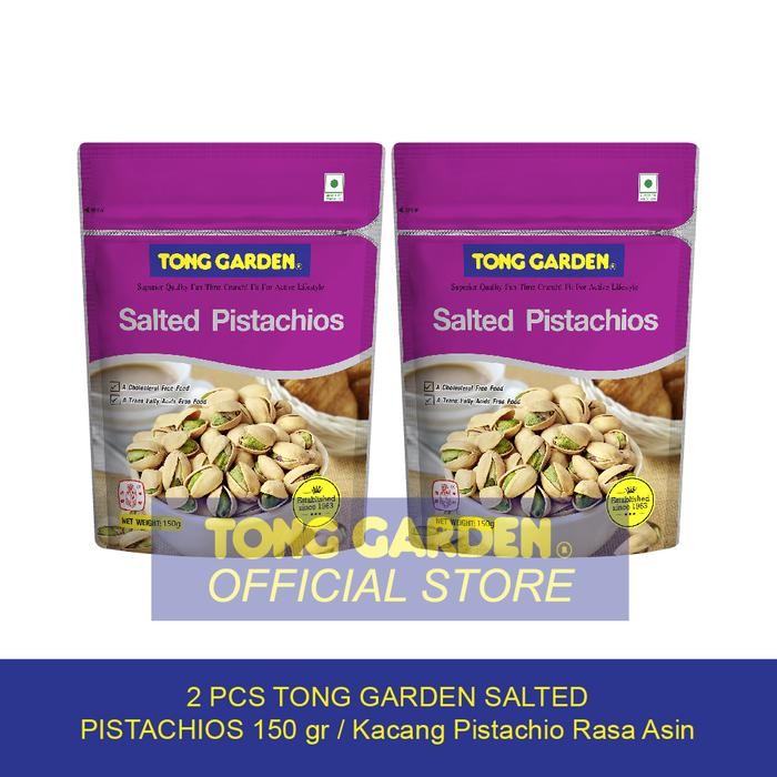 

2 PCS -Tong Garden 150G Salted Pistachios