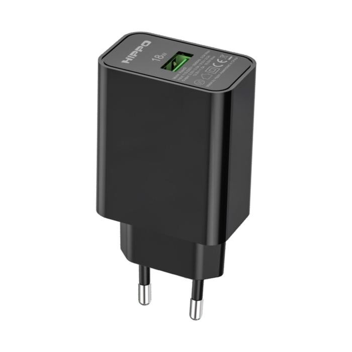 Hippo Rapid 2 Adapter Charger QC 3.0 Fast Charging 18W Garansi Resmi