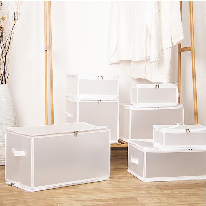 IBUMILLENIAL Tempat Penyimpanan Pakaian Lipat Storage Box Organizer Lemari Pakaian Box Penyimpanan