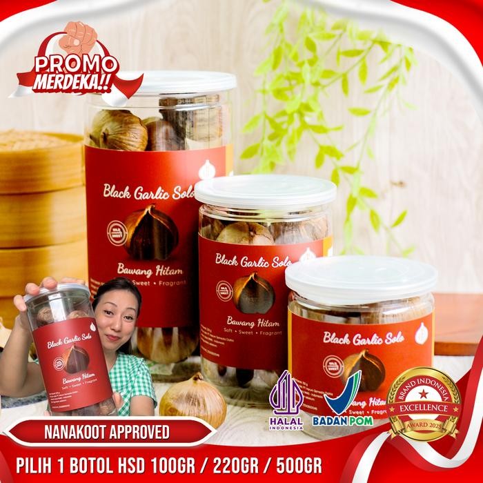 

promo black garlic hsd bawang hitam premium herbal spices