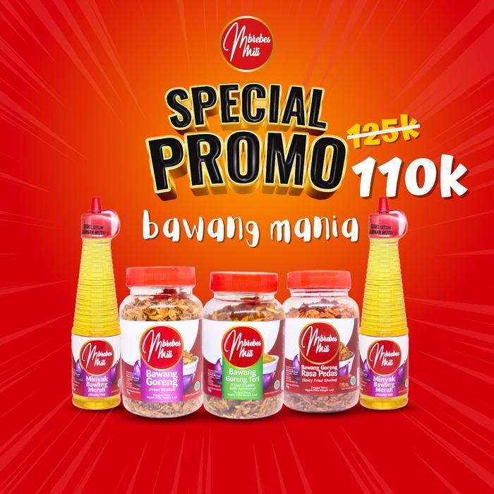 

promo bawang merah goreng mania premium rempah pilihan
