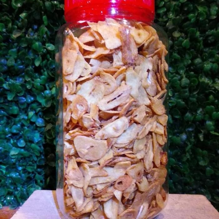

promo bawang putih goreng asli murni 200gr - cemilan renyah