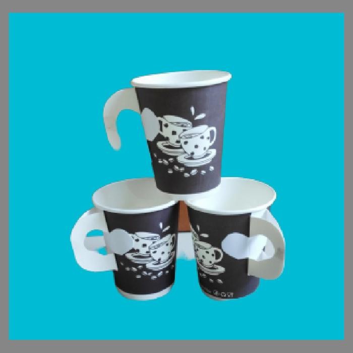 Gelas Kertas Kopi Panas 8 Oz Paper Cup 8 Oz